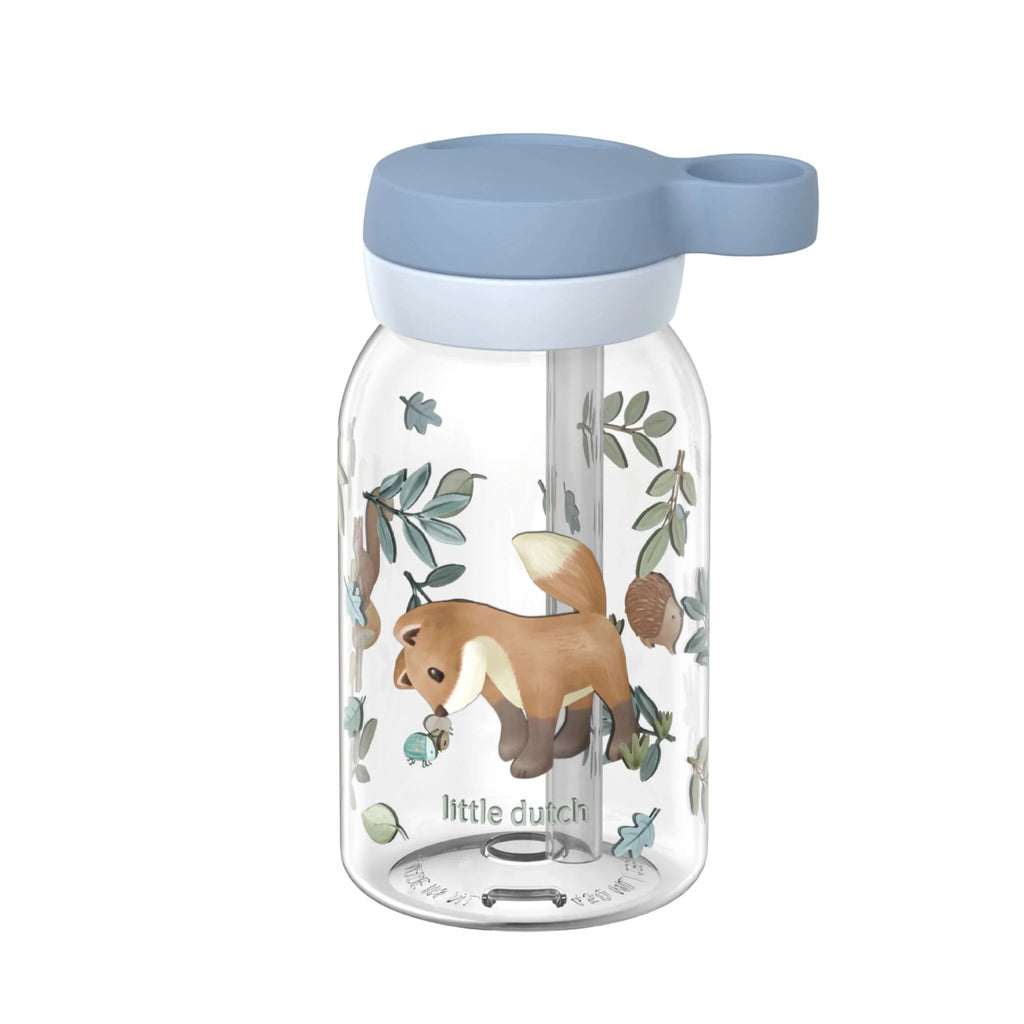 BOTELLA PAJITA CAMPUS 450ML FOREST FRIENDS