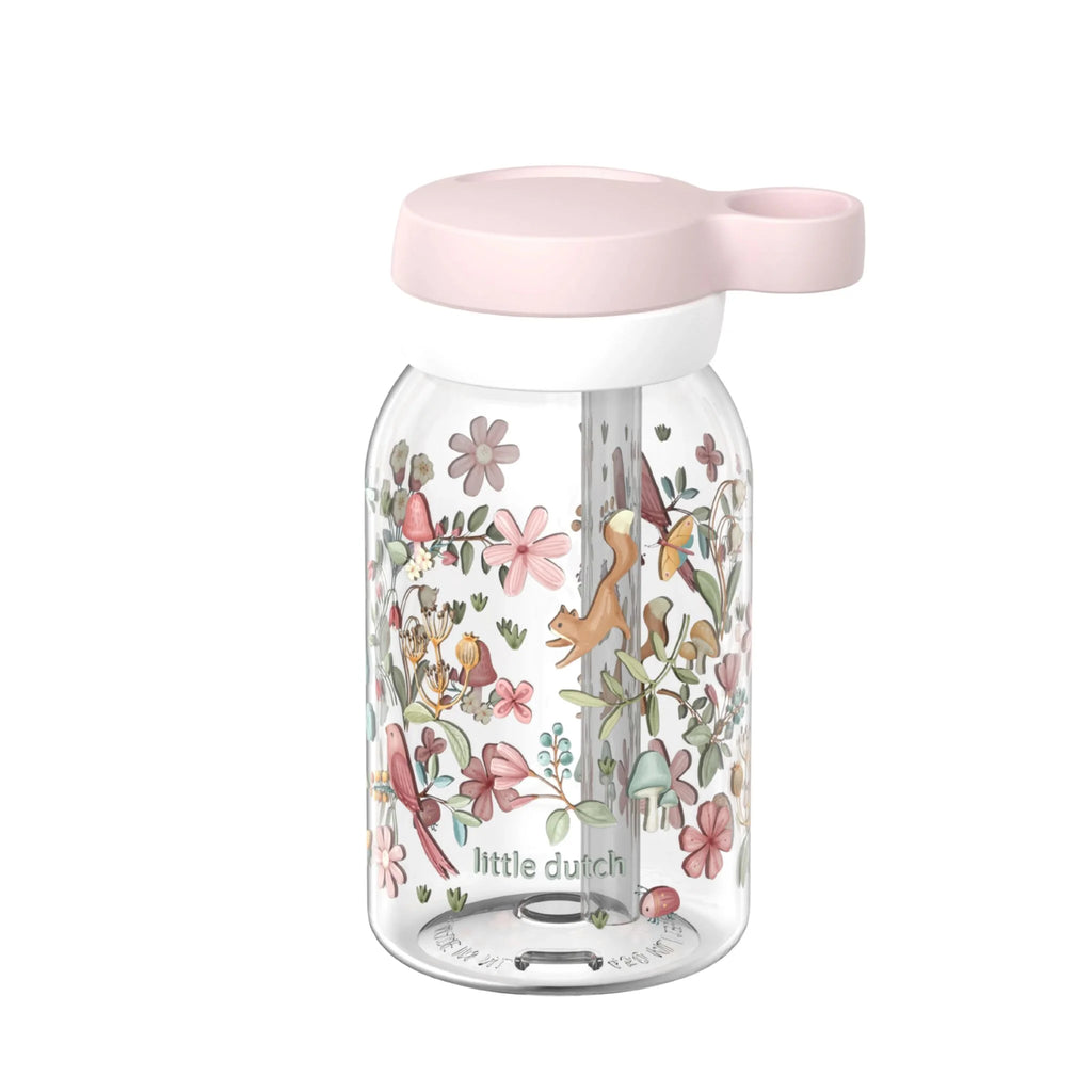 BOTELLA PAJITA CAMPUS 450ML - FAIRY GARDEN