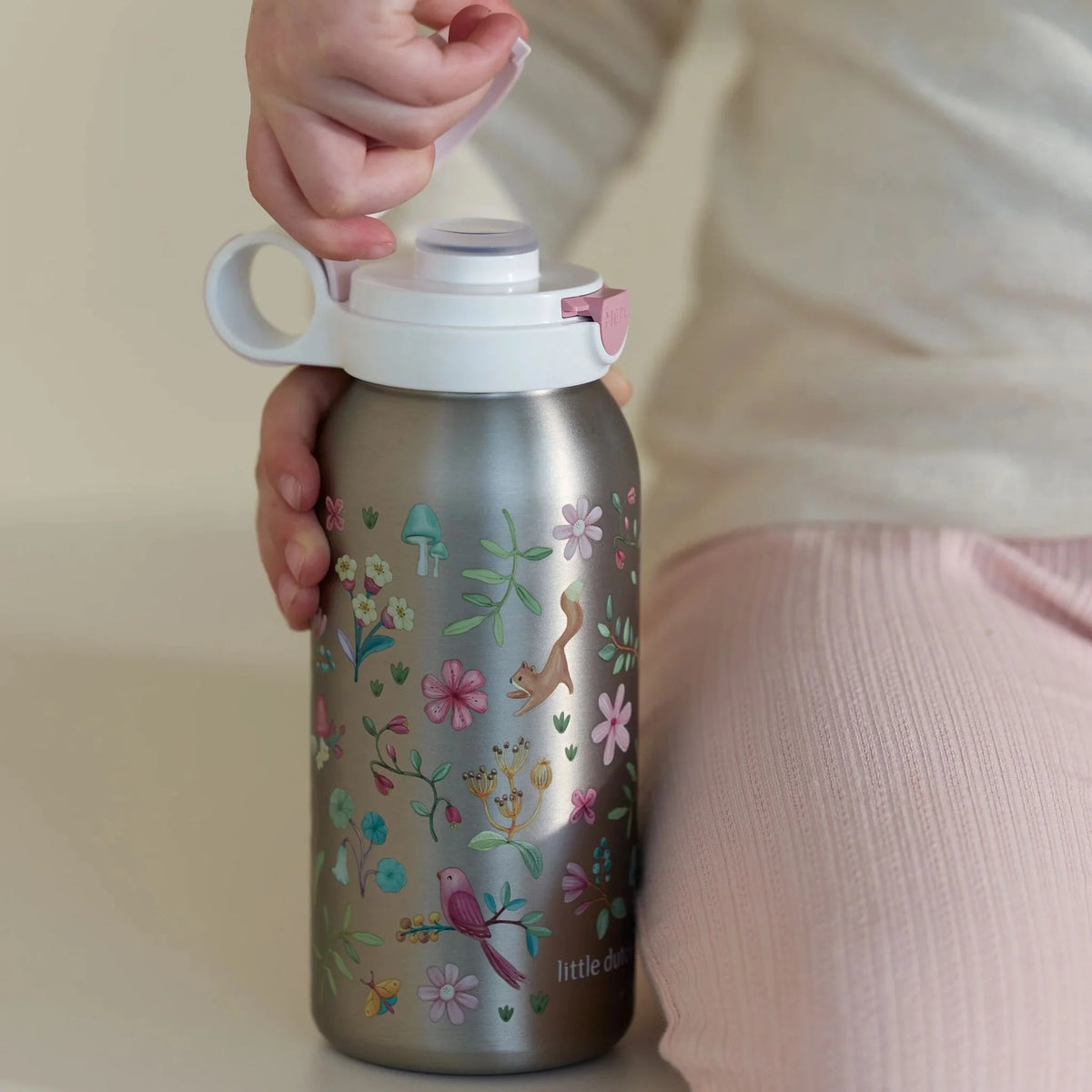 BOTELLA FLIP CAP ISOTÉMICA FAIRY GARDEN