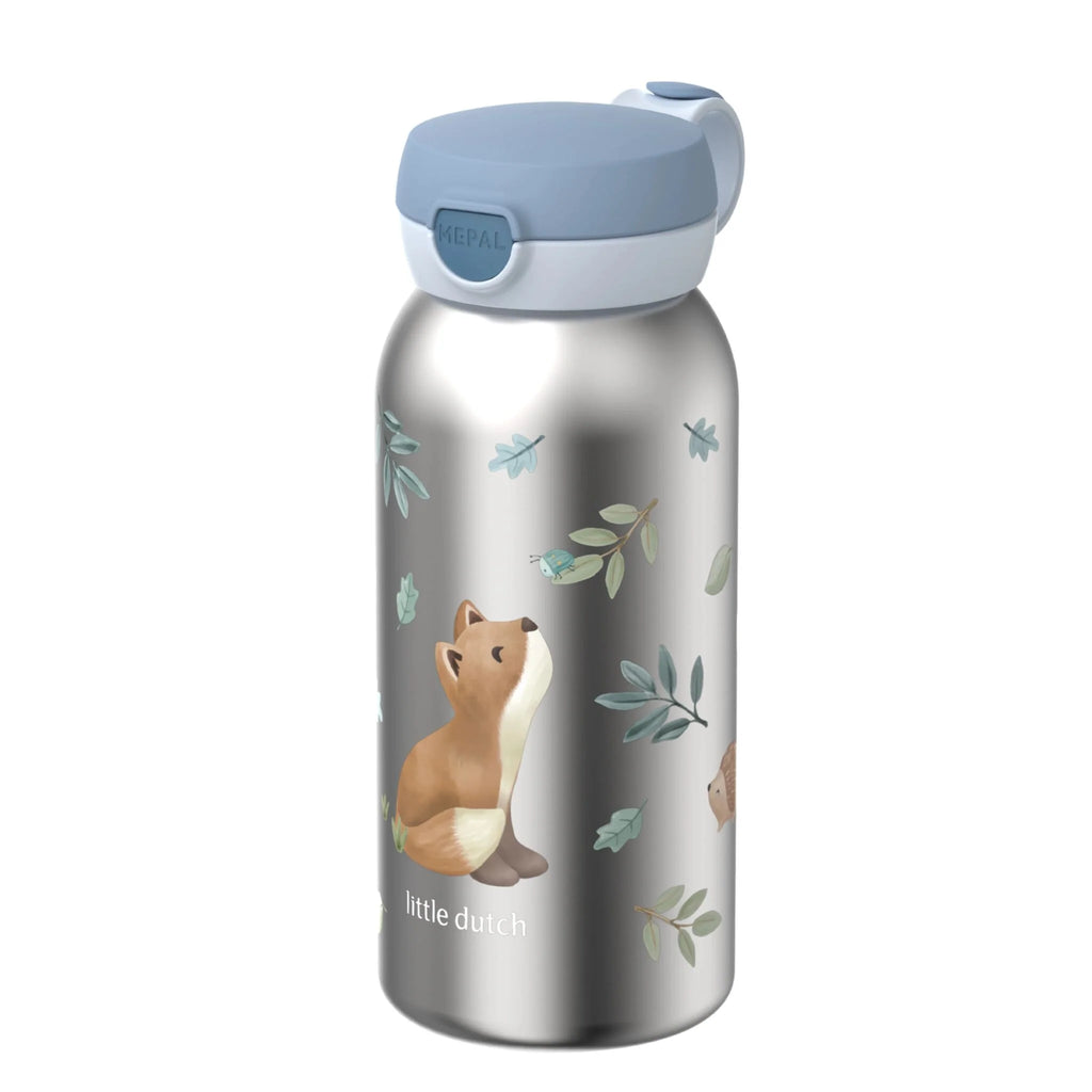BOTELLA FLIP CAP ACERO FOREST FRIENDS