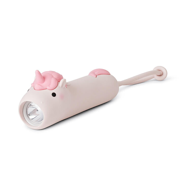 LINTERNA INFANTIL SILICONA UNICORN