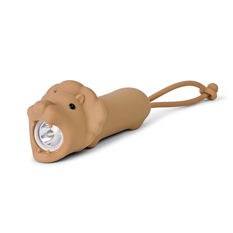 LINTERNA INFANTIL SILICONA LION