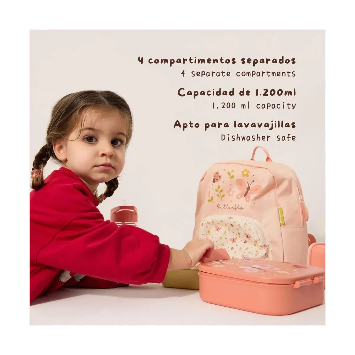 MOCHILA INFANTIL BUTTERFLY