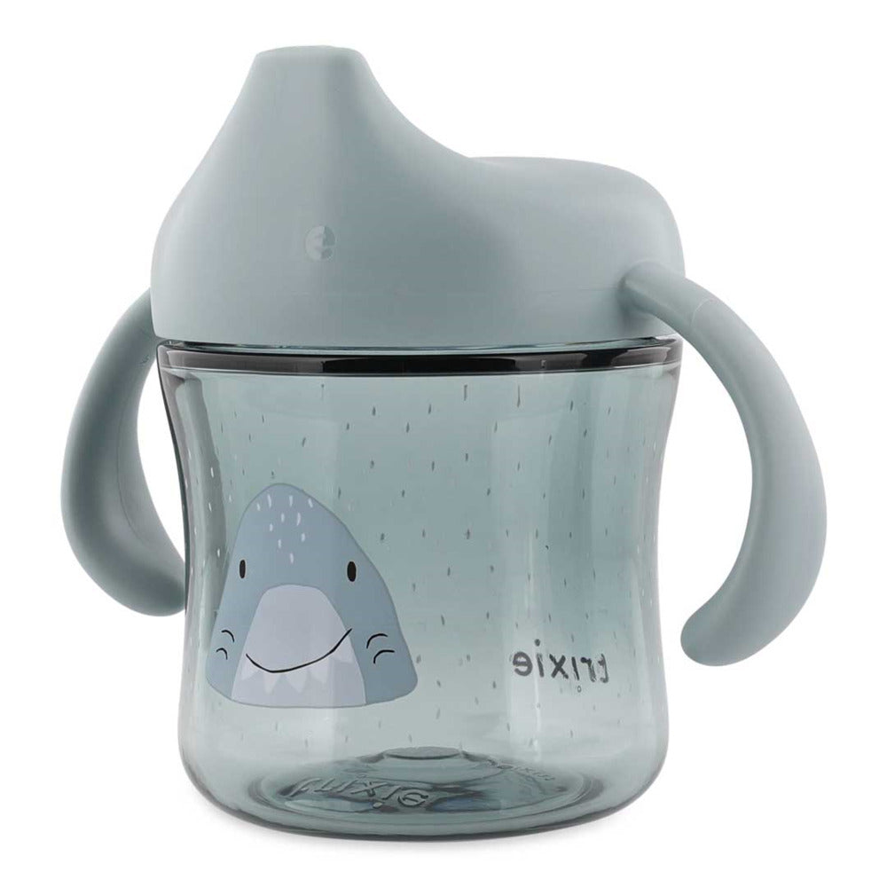 VASO CON BOQUILLA Y ASAS MR. SHARK