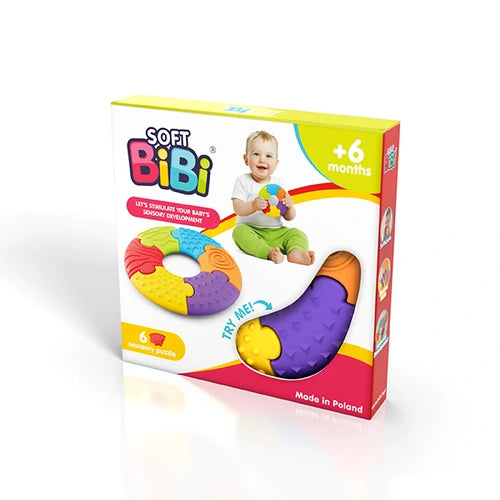 PUZZLE SENSORIAL CIRCULO +6M