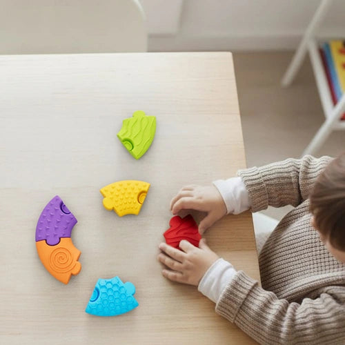 PUZZLE SENSORIAL CIRCULO +6M