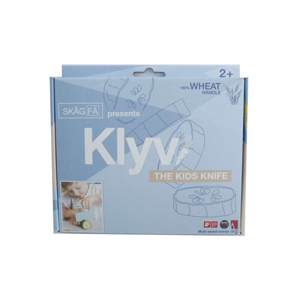 CUCHILLO SEGURO PARA NIÑOS KLYV AZUL ANCIANO