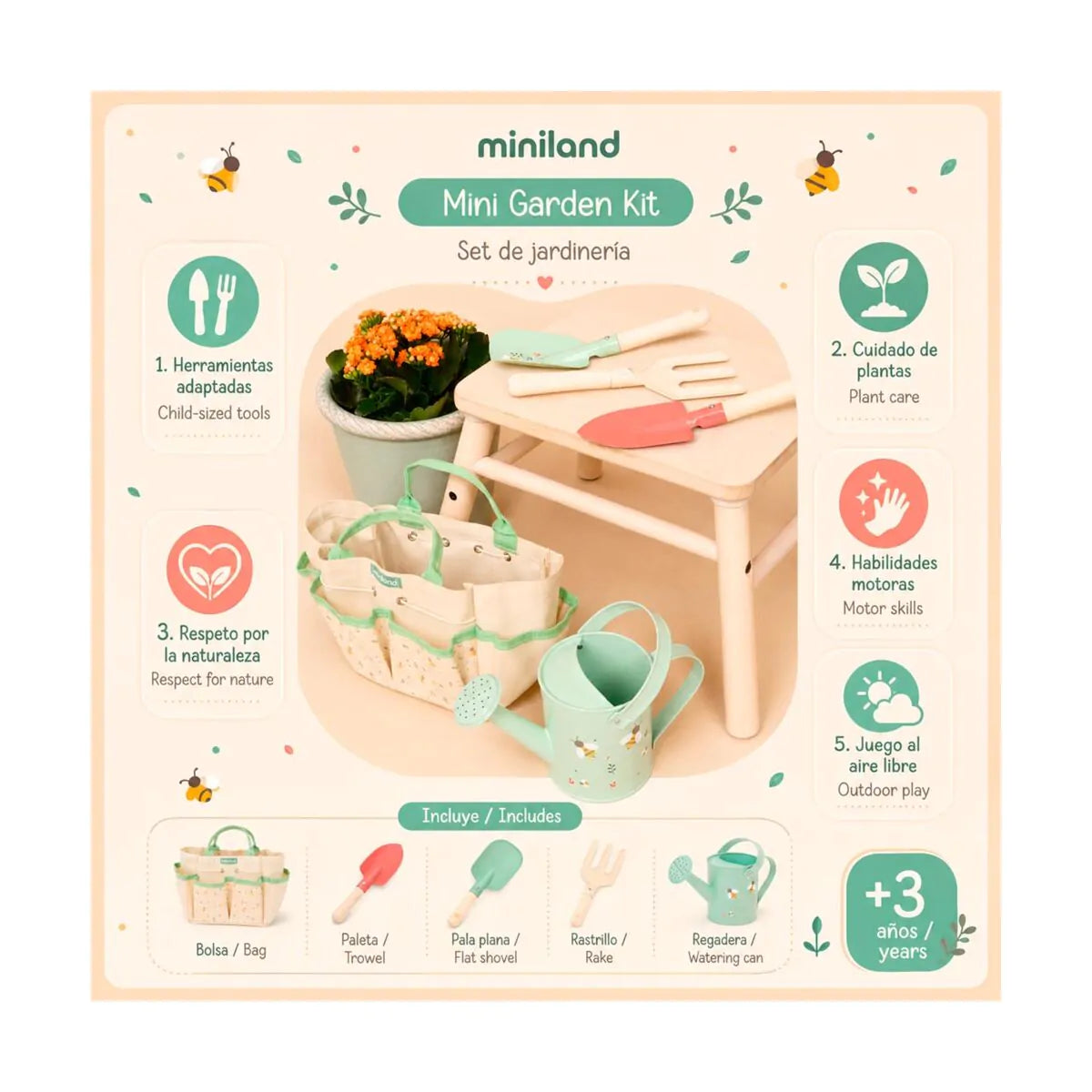 SET DE JARDINERIA NIÑOS