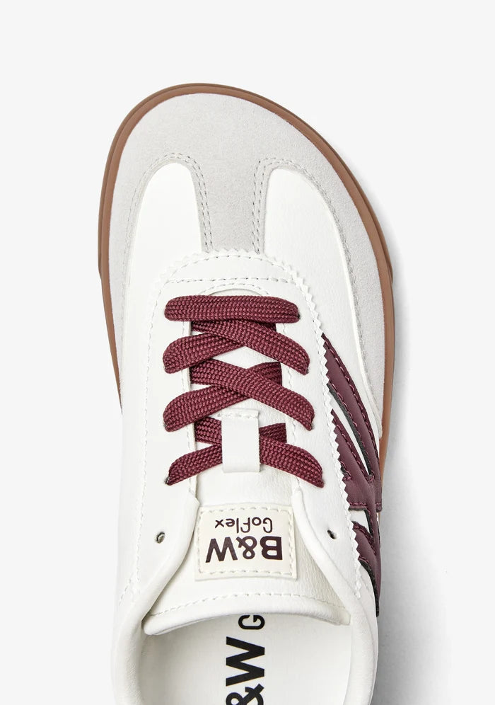ZAPATILLAS BAREFOOT BLANCO Y ROJO