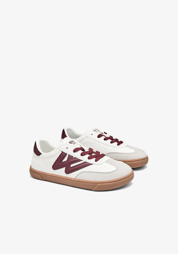 ZAPATILLAS BAREFOOT BLANCO Y ROJO