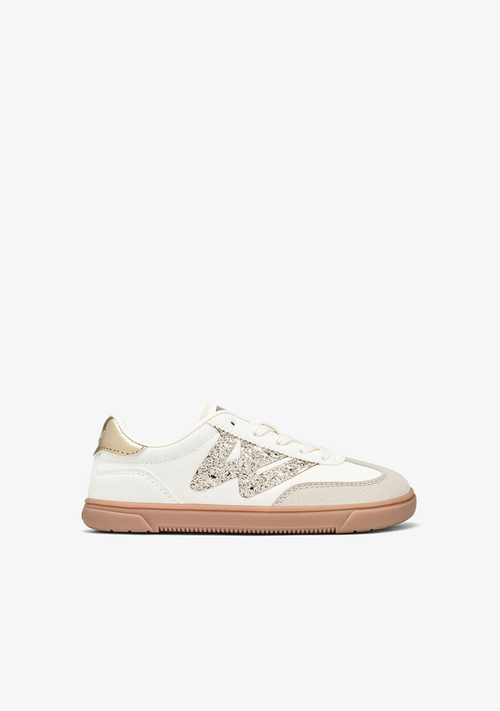 ZAPATILLAS BAREFOOT BLANCAS Y GLITTER