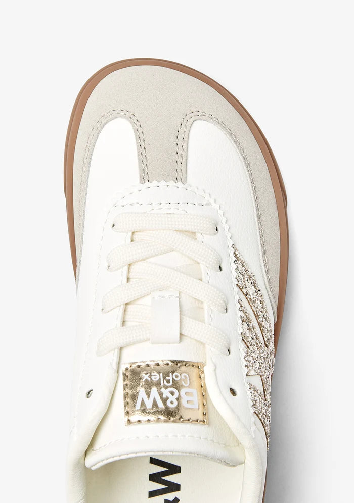 ZAPATILLAS BAREFOOT BLANCAS Y GLITTER