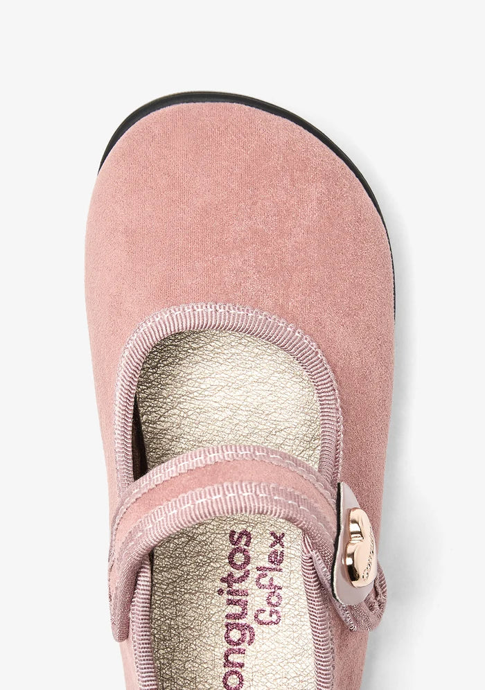 MERCEDITAS BAREFOOT ROSA CON CORAZÓN