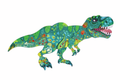 PUZZLE DE SUELO BRILLANTE DINOSAURIO 200PCS