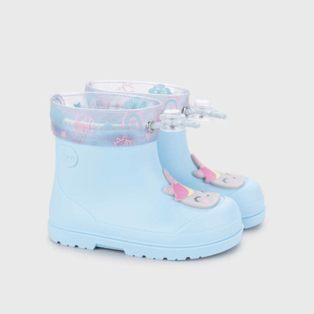 BOTA DE AGUA MENDI UNICORNIO CELESTE