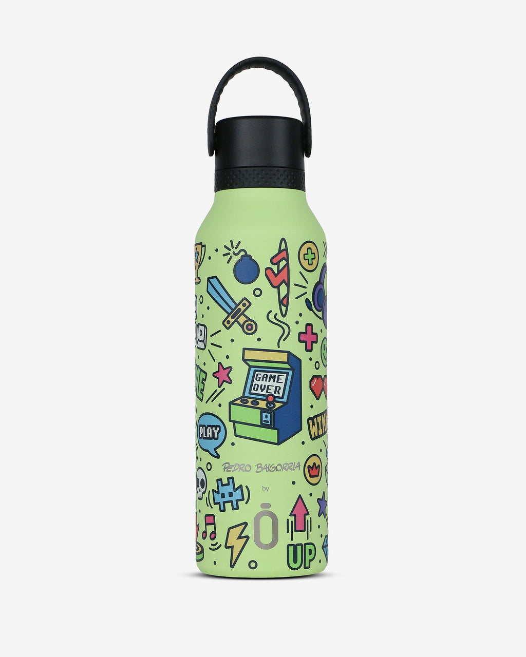 RUNBOTT MII RETRO GAMER SHARP GREEN -PEDRO BOIGARRIA- 600ML