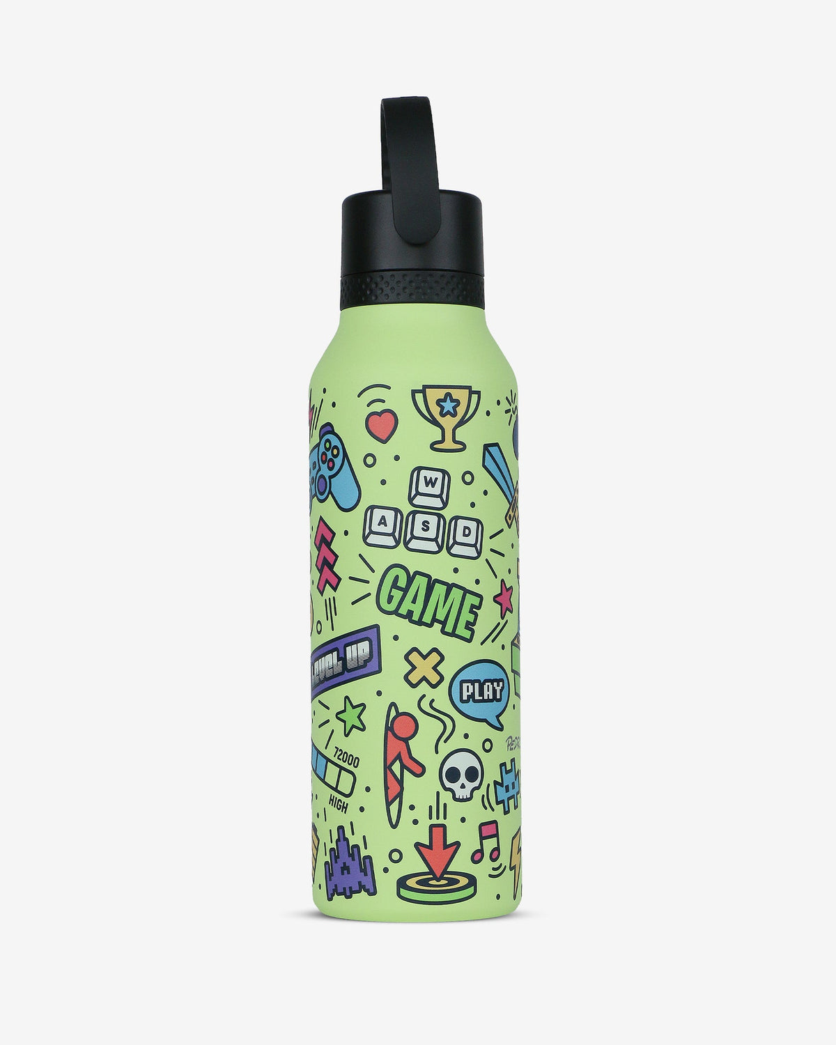 RUNBOTT MII RETRO GAMER SHARP GREEN -PEDRO BOIGARRIA- 600ML
