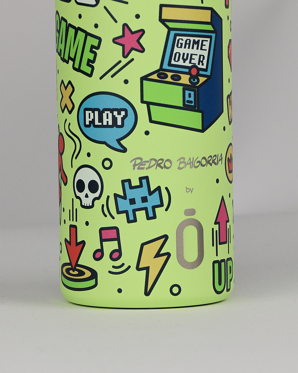 RUNBOTT MII RETRO GAMER SHARP GREEN -PEDRO BOIGARRIA- 600ML