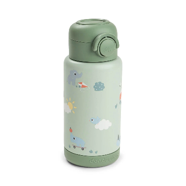 BOTELLA TÉRMICA CON PAJITA 340ML