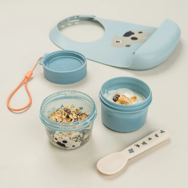 CAJA DE ALIMENTOS DOBLE BIRDEE