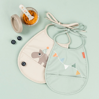 PACK DE 2 BABEROS DE BOLSILLO - CELEBRATION