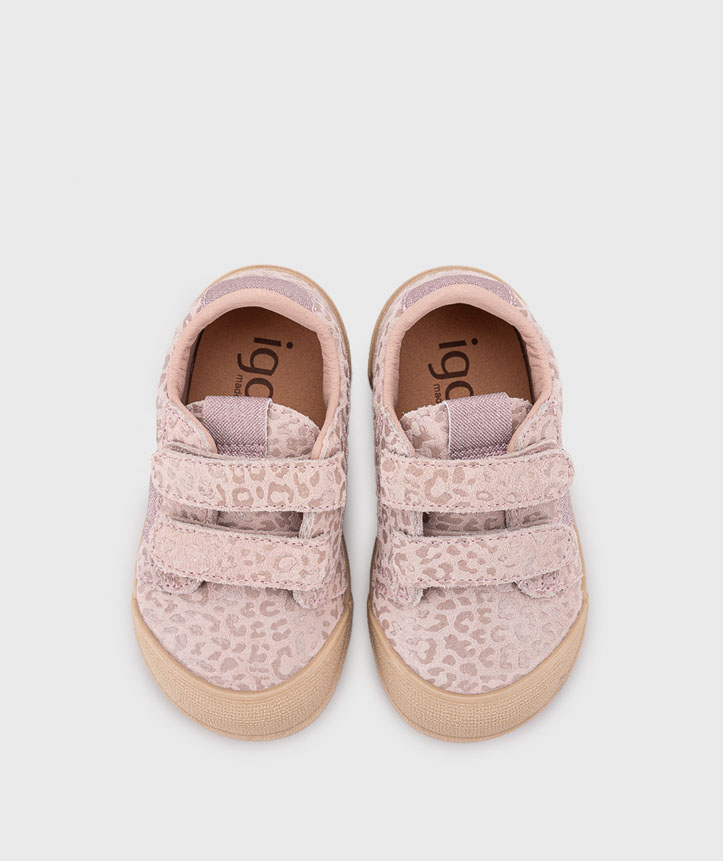 TENNIS LEO ROSA LEOPARDO
