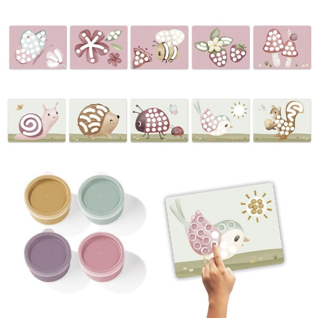 SET PINTURA DE DEDOS FAIRY GARDEN