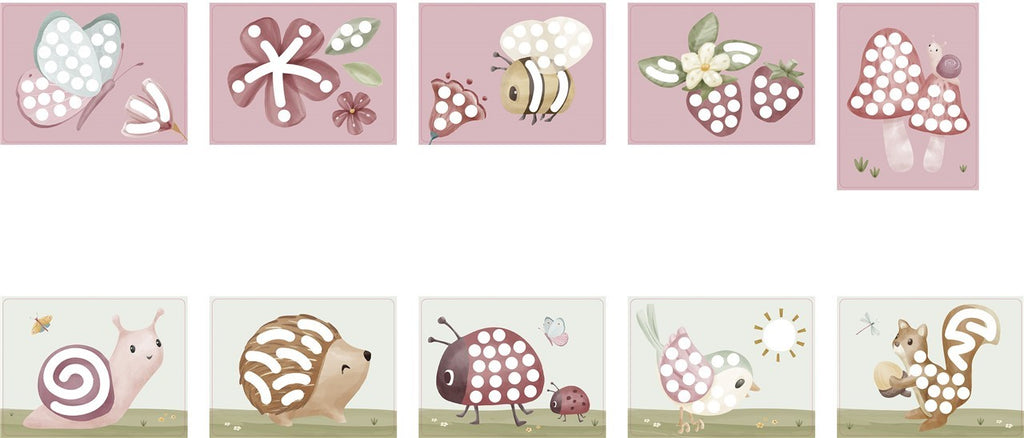 SET PINTURA DE DEDOS FAIRY GARDEN