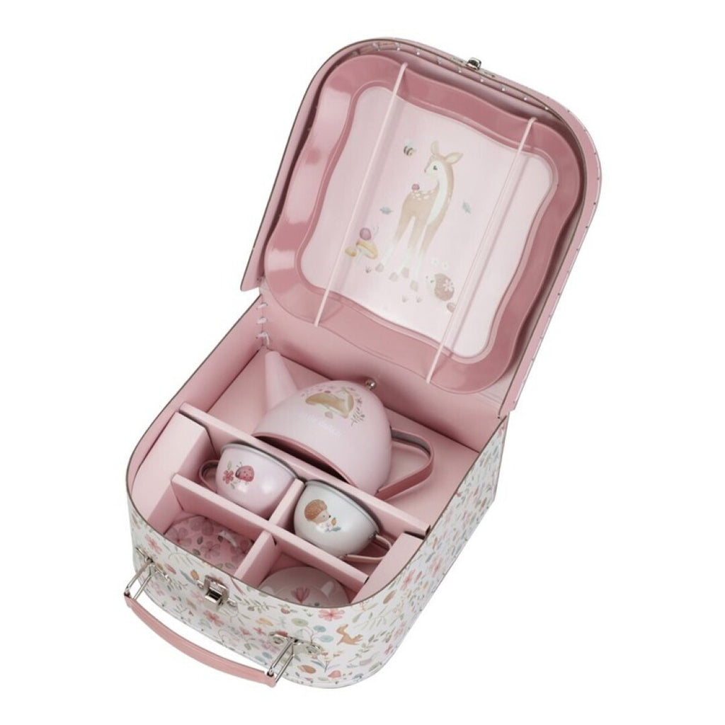 MALETA CON SET DE TÉ FAIRY GARDEN
