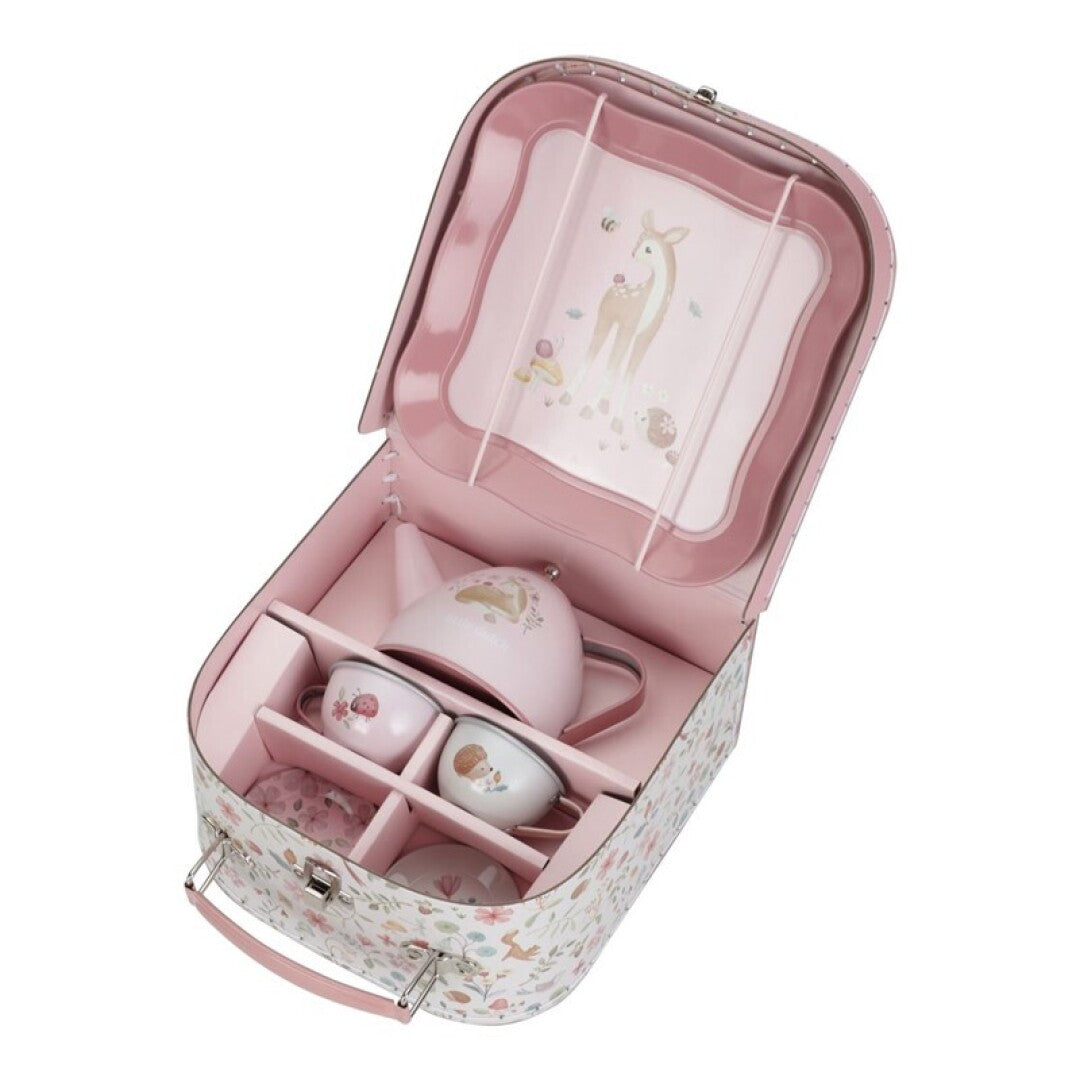 MALETA CON SET DE TÉ FAIRY GARDEN