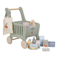 CARRITO DE LA COMPRA DE MADERA