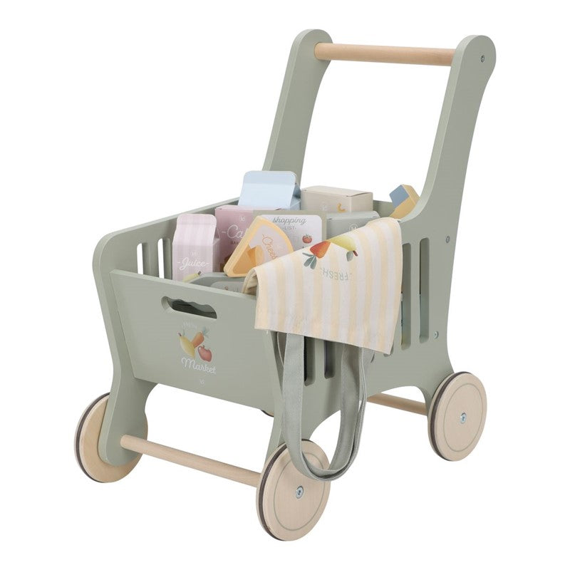 CARRITO DE LA COMPRA DE MADERA