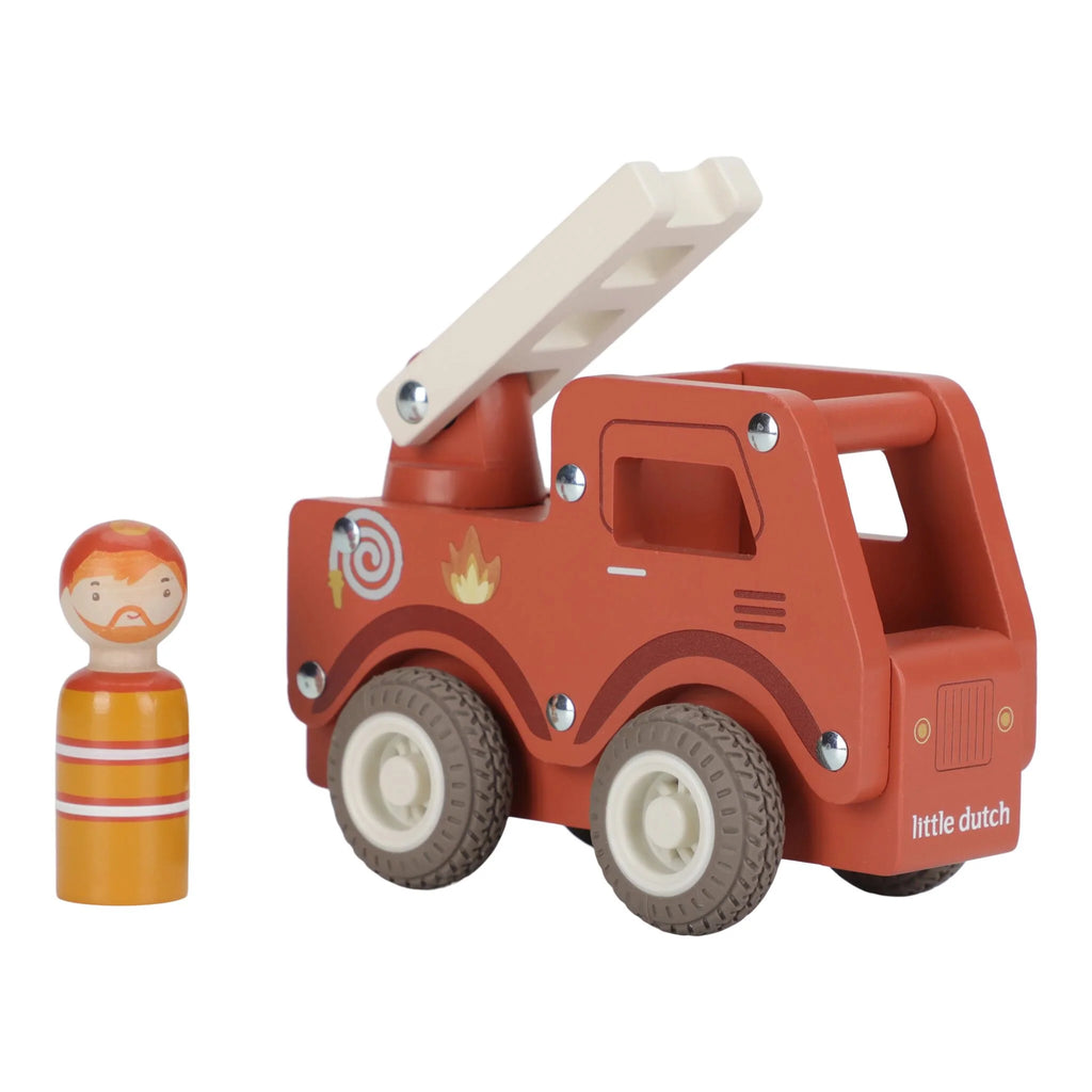 CAMIÓN DE BOMBERO MADERA