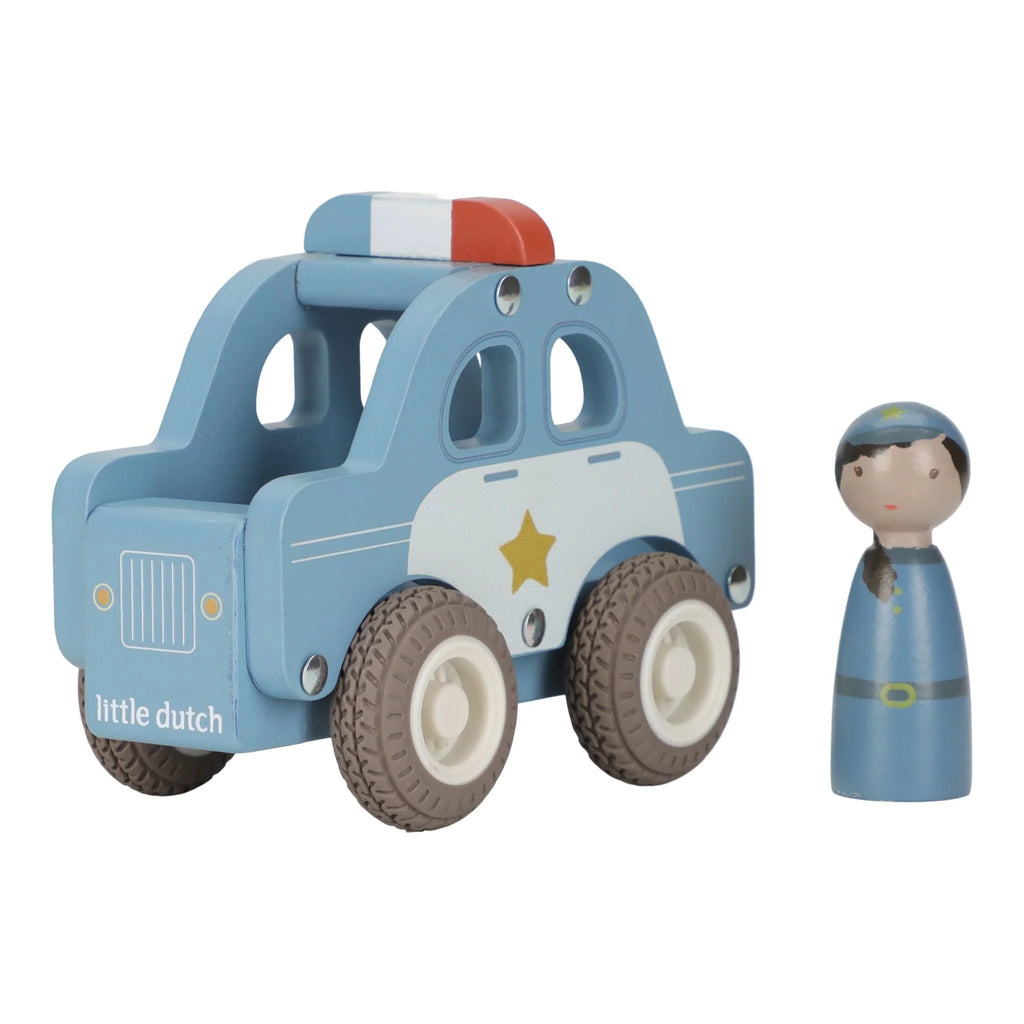 COCHE DE POLICÍA MADERA