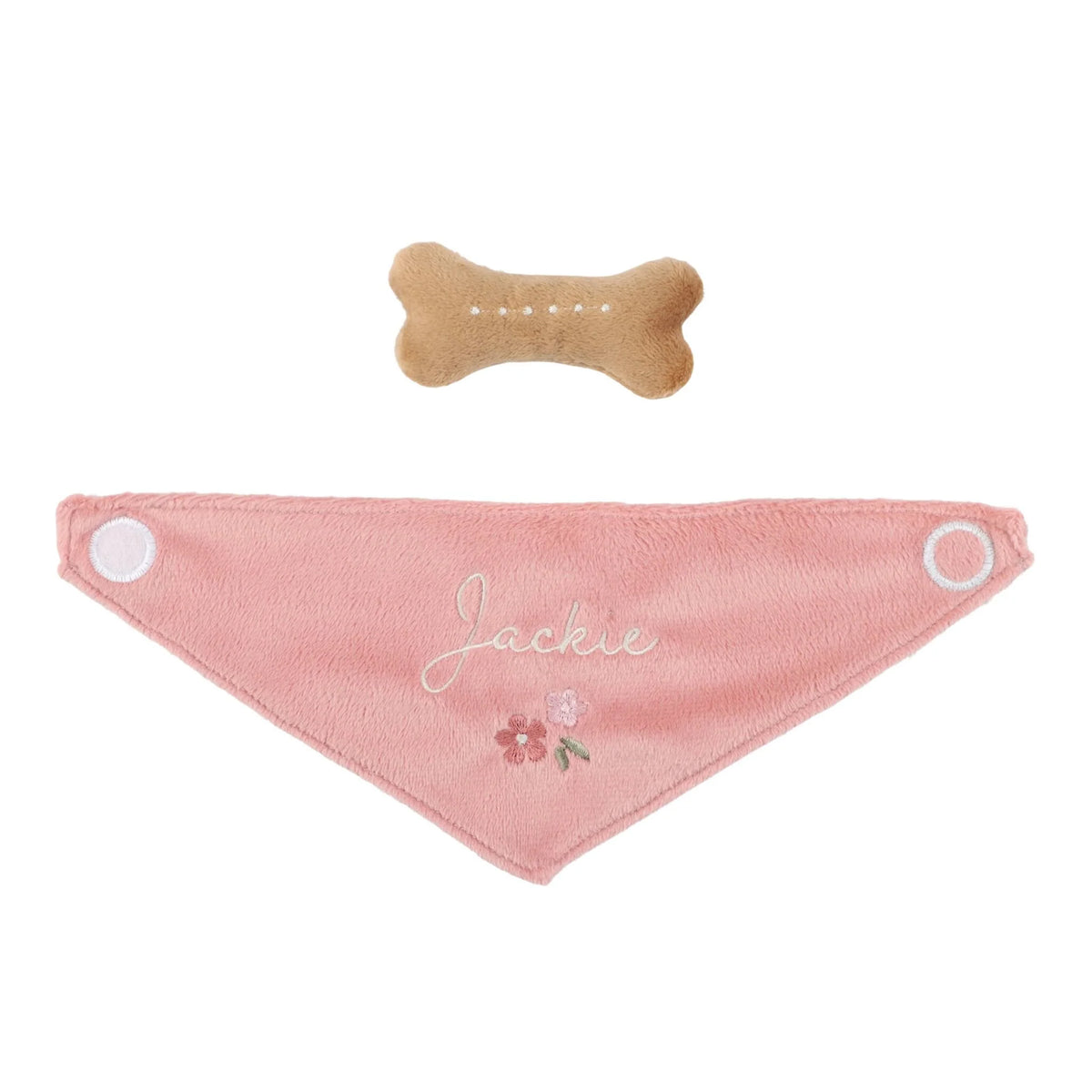 PERRO DE PELUCHE CON CESTA