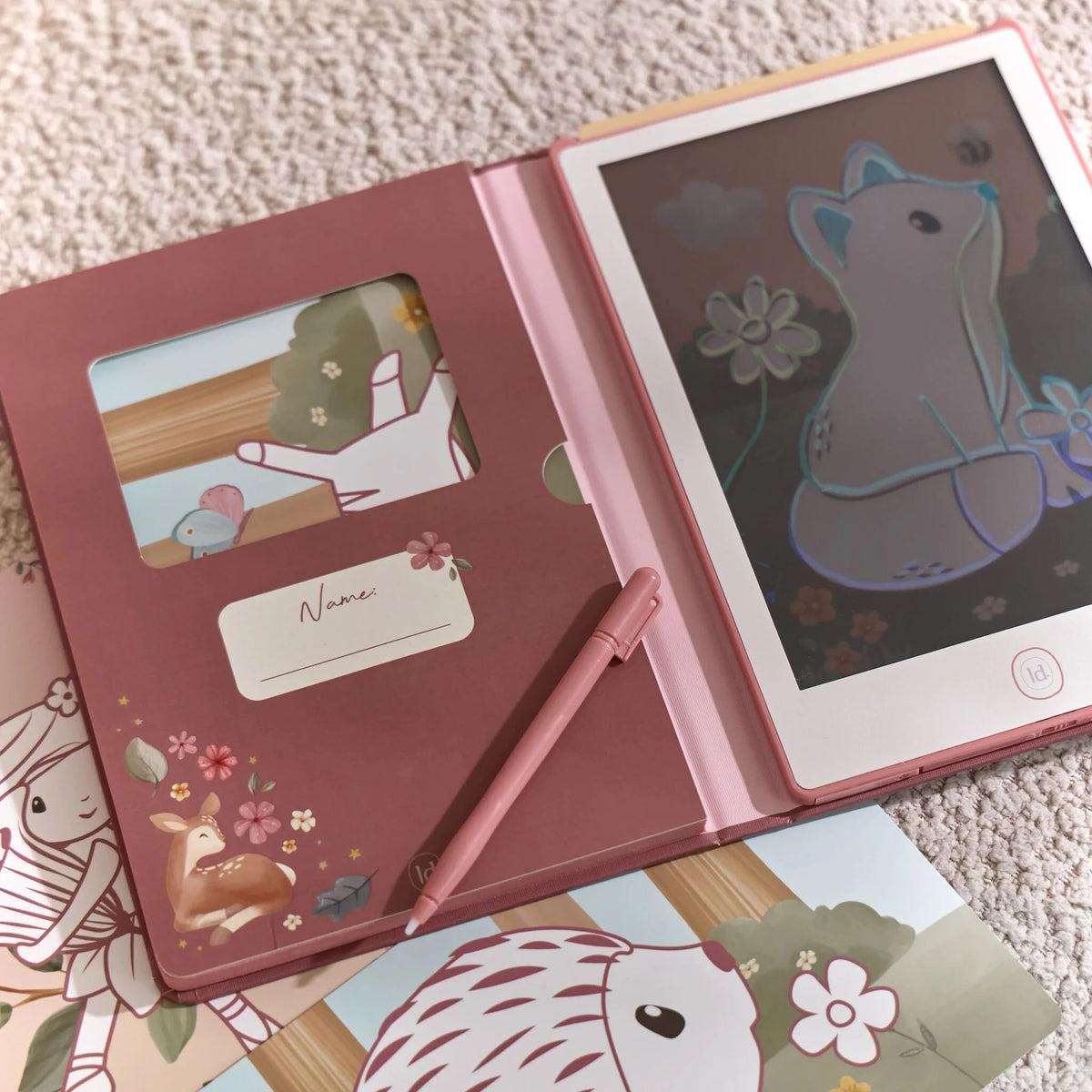 TABLETA DE DIBUJO - FAIRY GARDEN