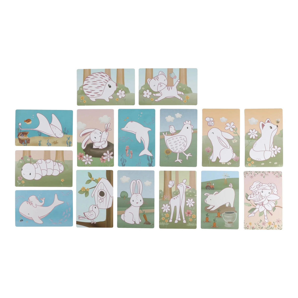 TABLETA DE DIBUJO - FAIRY GARDEN
