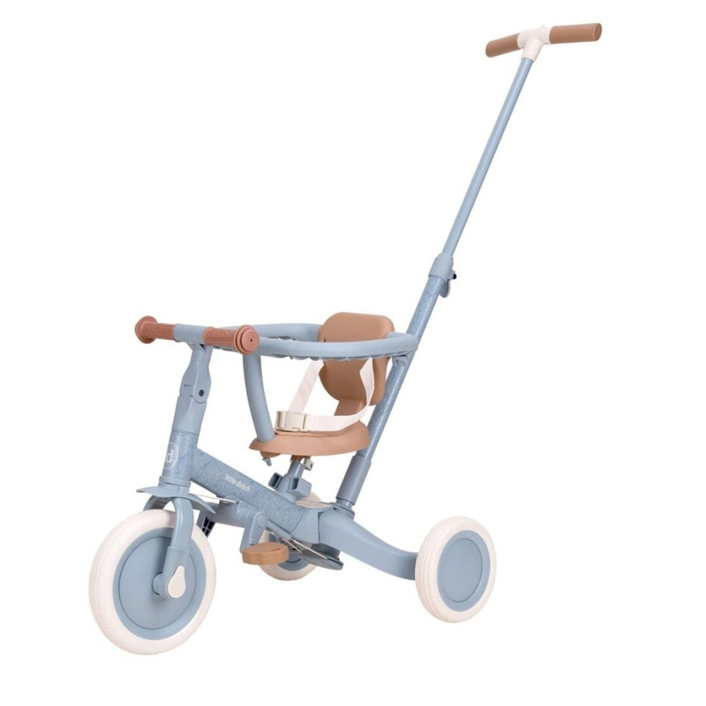 TRICICLO CON BARRA SAFARI DREAMS AZUL