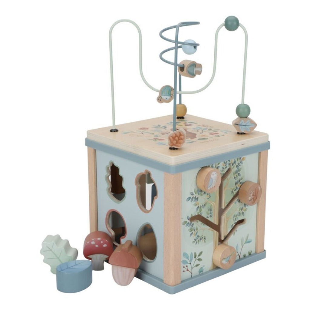 CUBO ACTIVIDADES DE MADERA - FOREST FRIENDS