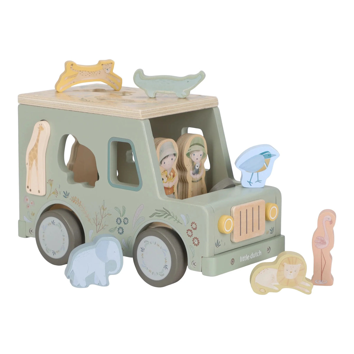 COCHE SAFARY MADERA