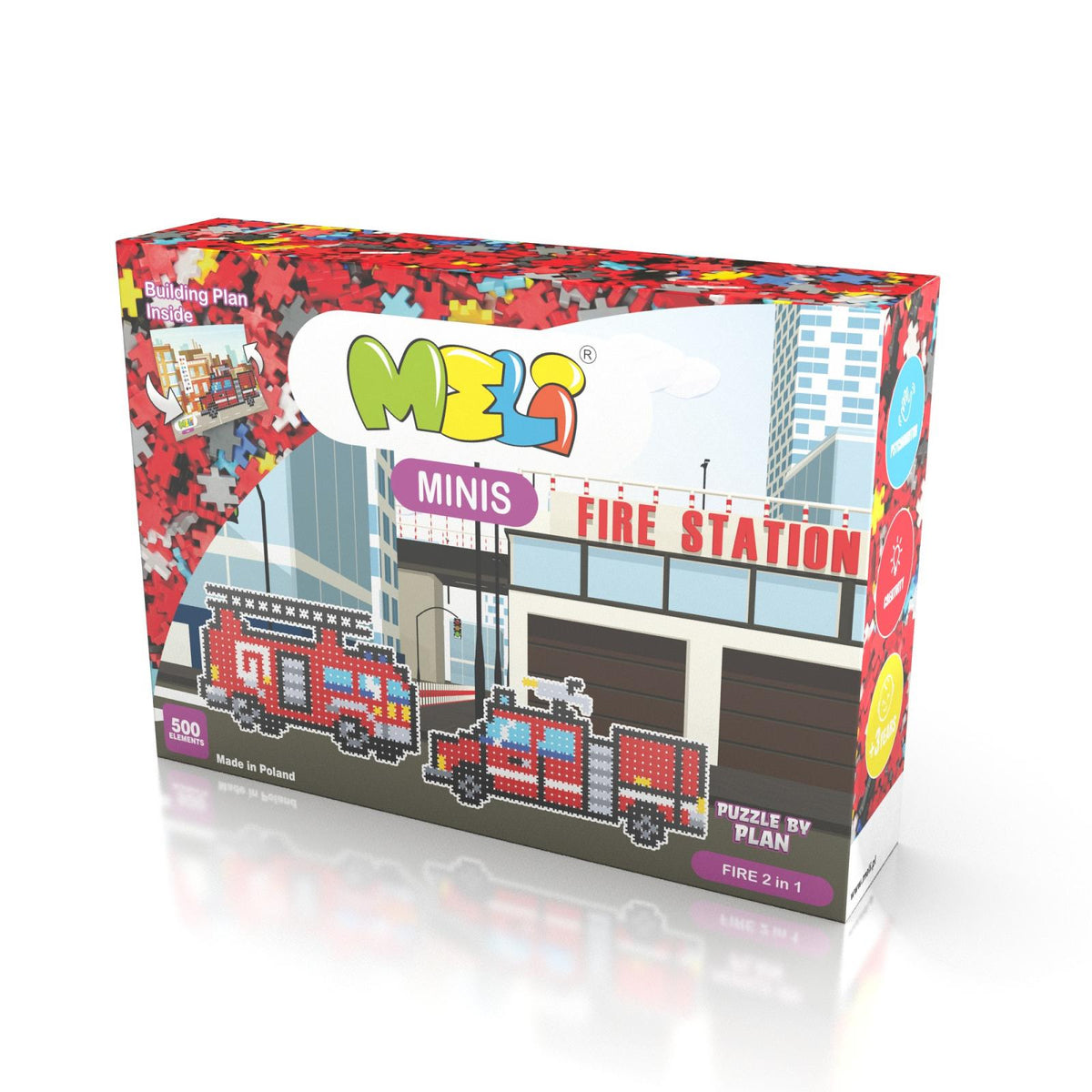 MELI MINIS TEMATIC 2EN1 BOMBEROS