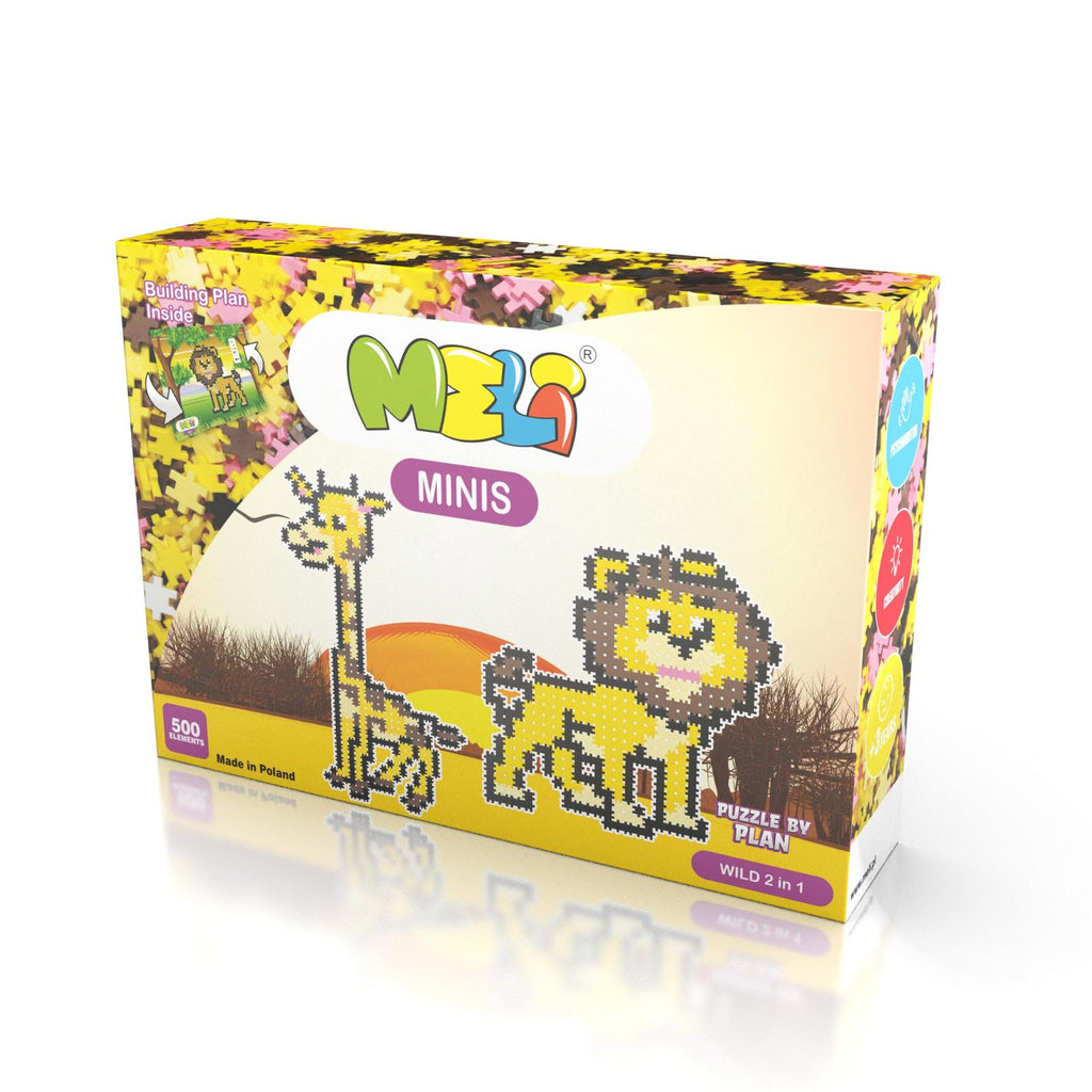 MELI MINIS TEMATIC 2EN1 SAFARI