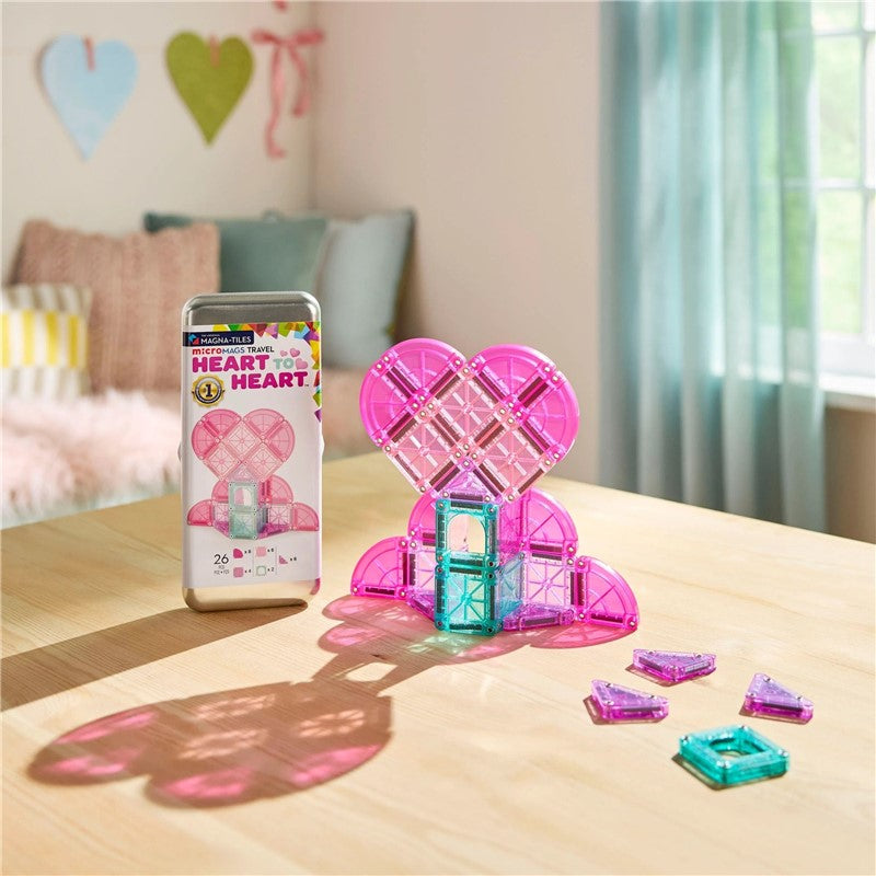 MAGNA-T MICROMAGS HEART TRAVEL SET