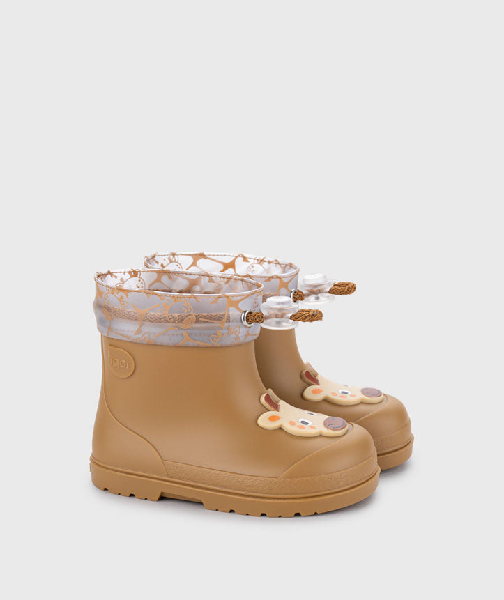 BOTA DE AGUA JIRAFA MOSTAZA