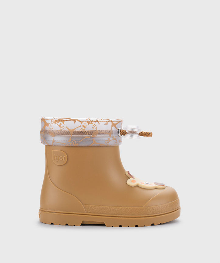 BOTA DE AGUA JIRAFA MOSTAZA