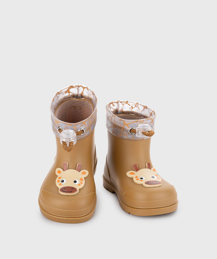 BOTA DE AGUA JIRAFA MOSTAZA