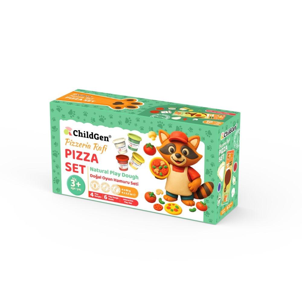 PLASTILINA NATURAL - PIZZA SET