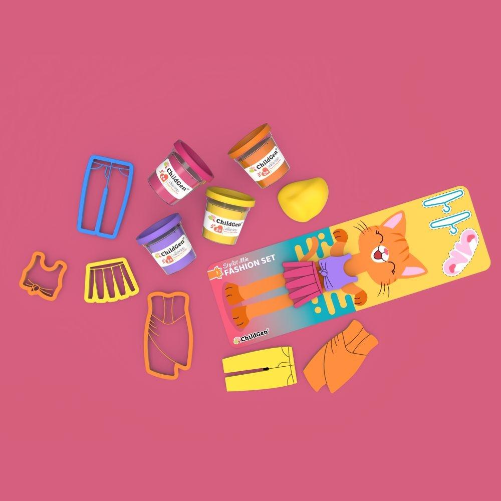 PLASTILINA NATURAL - FASHION SET