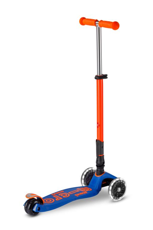 PATINETE MAXI DELUXE NEON AZUL-NARANJA