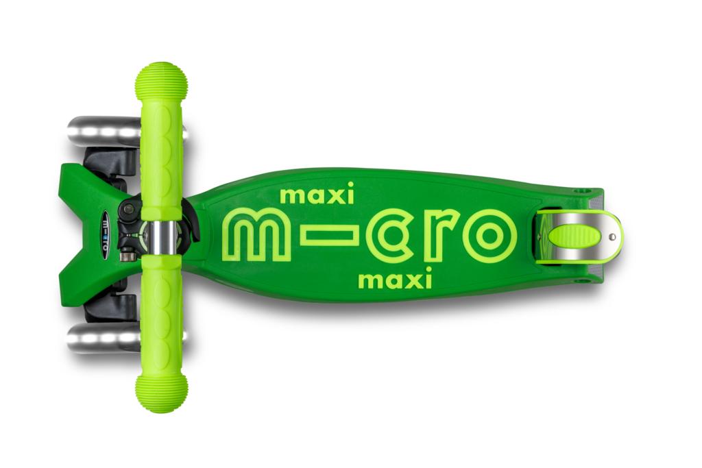 PATINETE MAXI DELUXE NEON VERDE-AMARILLO